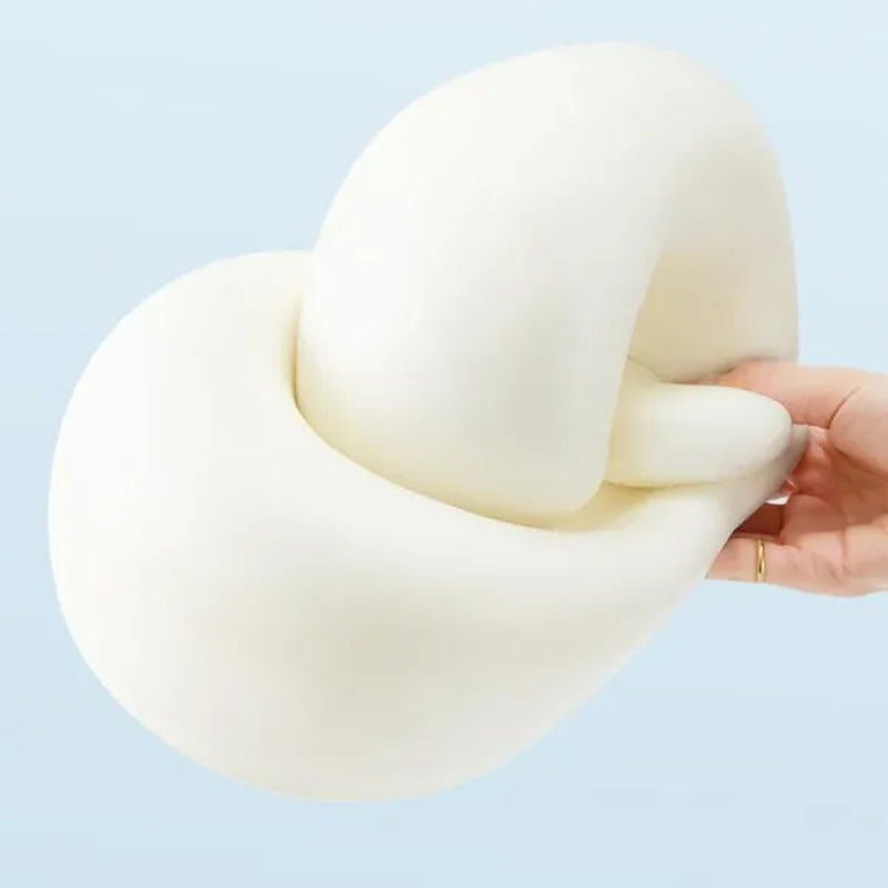 1Pc Ergonomic Memory Foam Travel Pillow with Breathable Polyester Cover - Portable for Airplane, Office, Car, Home Lounging Travel Comfort Accessory